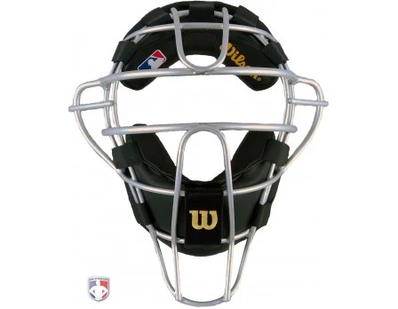 Wilson Umpire Gear Wilson MLB Wrap Around Umpire Mask Replacement Pads - Black - Image 2