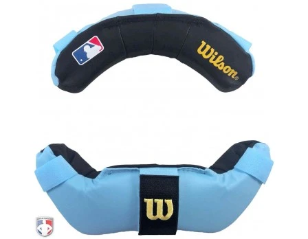Wilson Umpire Gear Wilson MLB Umpire Mask Replacement Pads - Sky Blue And Black