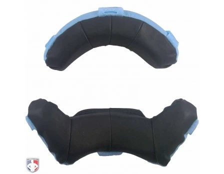 Wilson Umpire Gear Wilson MLB Umpire Mask Replacement Pads - Sky Blue And Black - Image 2