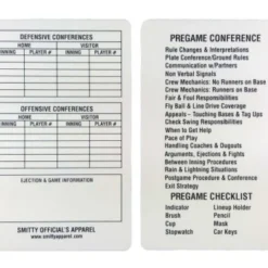 Smitty Umpire Reusable Baseball Umpire Game Card