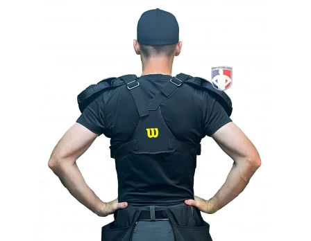 Wilson Umpire Gear Wilson MLB West Vest Pro Gold 2 Air Management Umpire Chest Protector - Image 5