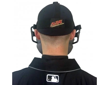 ALL-STAR Umpire Gear All-Star Black Magnesium Umpire Mask With Grey LUC - Image 6