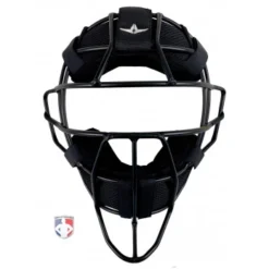 ALL-STAR Umpire Gear All-Star Matte Black System 7 Steel Umpire Mask With UltraCool