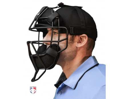 ALL-STAR Umpire Gear All-Star Matte Black System 7 Steel Umpire Mask With UltraCool - Image 6