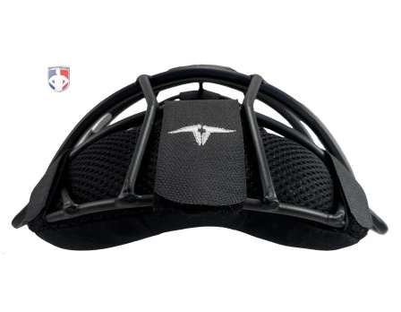 ALL-STAR Umpire Gear All-Star Matte Black System 7 Steel Umpire Mask With UltraCool - Image 3