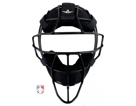 ALL-STAR Umpire Gear All-Star Matte Black System 7 Steel Umpire Mask With UltraCool