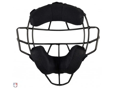 ALL-STAR Umpire Gear All-Star Matte Black System 7 Steel Umpire Mask With UltraCool - Image 2