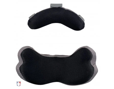 ALL-STAR Umpire Gear All-Star FM4000MAG Umpire Mask Replacement Pads - Grey - Image 2