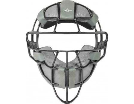 ALL-STAR Umpire Gear All-Star Black Magnesium Umpire Mask With Grey LUC