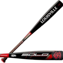 Louisville Slugger 2020 Solo 6 (-10) Sr League 2 3/4" Bat - Red Black