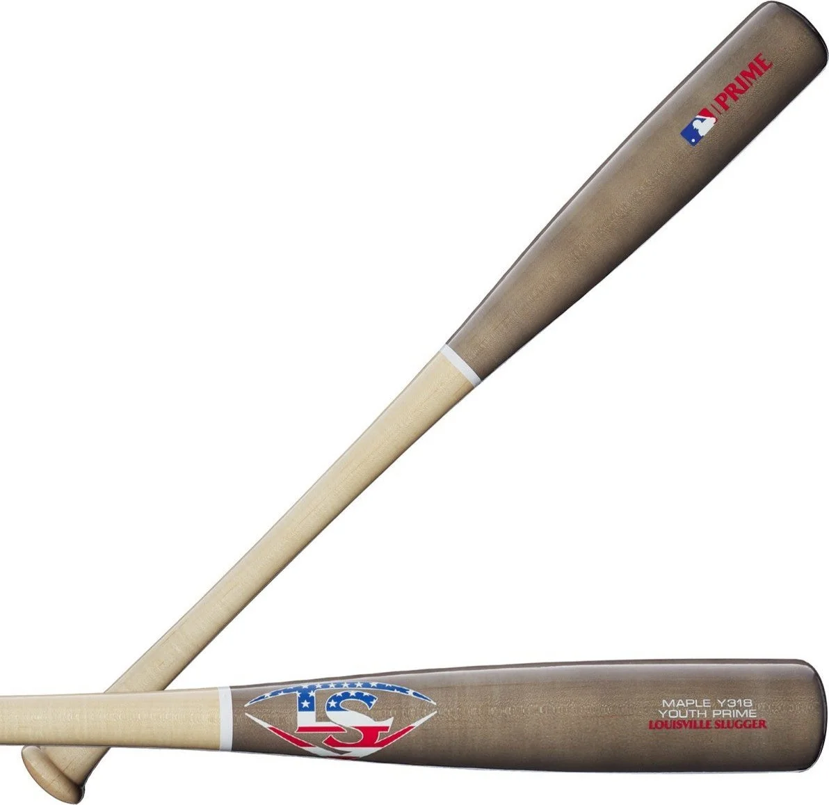 Louisville Slugger Youth Prime Maple Y318 USA Bat WBL2441020 - Natural Gray
