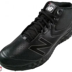 New Balance Referee And Umpire Shoes New Balance V3 All-Black Mid-Cut Umpire Base Shoes