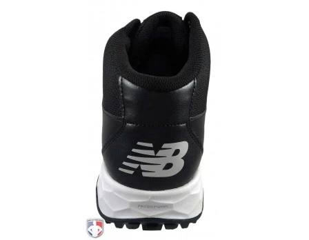 New Balance Referee And Umpire Shoes New Balance V3 Black & White Mid-Cut Umpire Base Shoes - Image 4