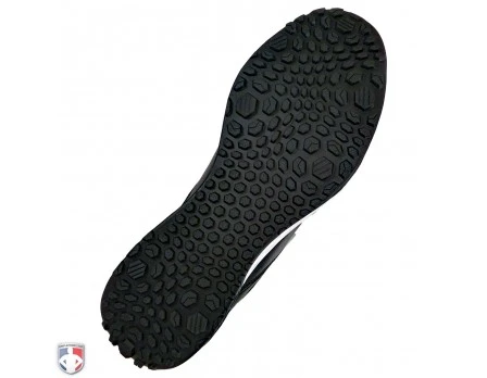 New Balance Referee And Umpire Shoes New Balance V3 Black & White Mid-Cut Umpire Base Shoes - Image 9
