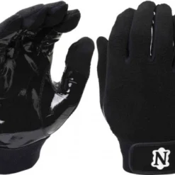 Neumann Officials Gloves Neumann All-Black Officials Gloves With Synthetic Palms