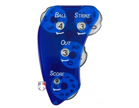 Markwort 4-Dial Precision Blue Umpire Indicator With Score - 4/3/3 Count