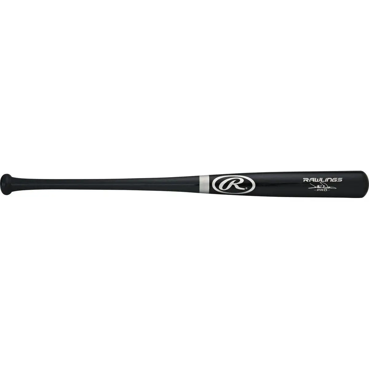 Rawlings Adirondack Wood Ash Bat - Black - Image 2