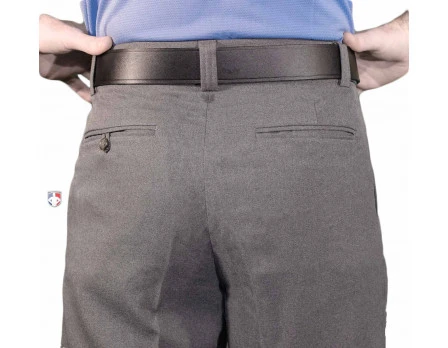 Smitty Umpire Smitty Heather Grey Combo Umpire Pants With Expander Waistband - Image 3