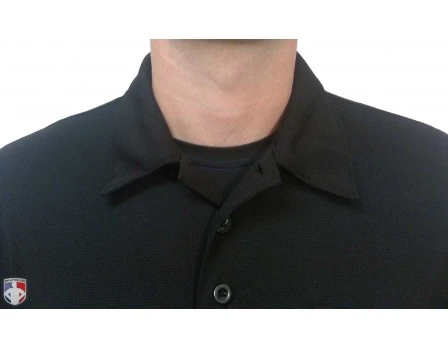 Smitty Umpire Smitty Long Sleeve Vertical Stripe Umpire Shirt - Image 5