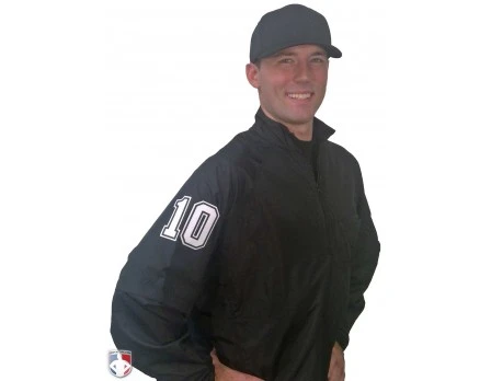 Smitty Umpire Smitty Major League Replica Convertible Umpire Jacket - Black - Image 13
