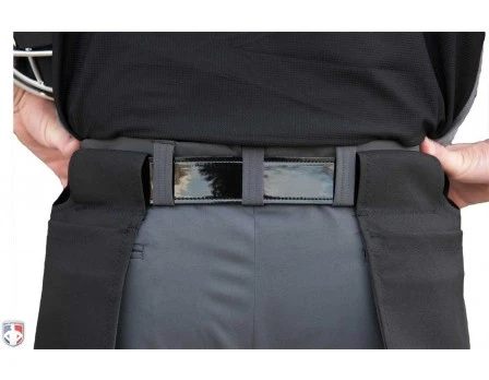 Smitty Umpire Smitty Performance Poly Spandex Charcoal Grey Plate Umpire Pants - Image 5