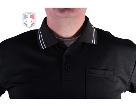 Smitty Umpire Smitty Pro Knit Umpire Shirt - Black - Image 2