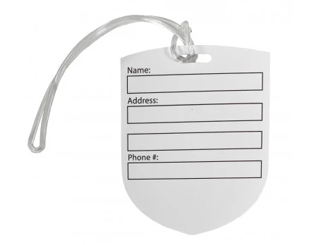 Ump Attire Shield Logo Luggage Tag - Image 2