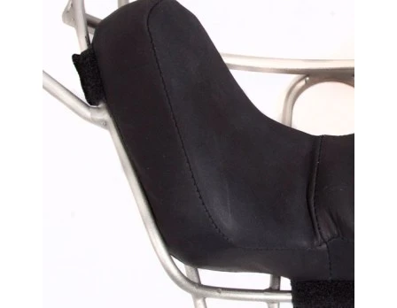 Diamond Umpire Gear Diamond Silver Big League Aluminum Umpire Mask With Leather - Image 6