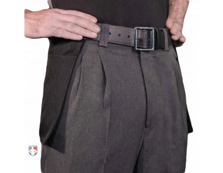 Smitty Umpire Smitty Charcoal Grey Plate Umpire Pants With Expander Waistband